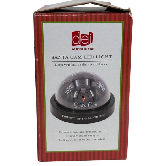 Christmas Santa Cam Kids Holliday Decor Fake Camera Elf Surveillance Toy Prank - Picture 6 of 9